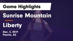 Sunrise Mountain  vs Liberty  Game Highlights - Dec. 3, 2019