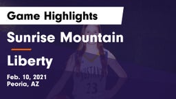 Sunrise Mountain  vs Liberty  Game Highlights - Feb. 10, 2021