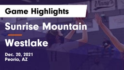 Sunrise Mountain  vs Westlake Game Highlights - Dec. 20, 2021