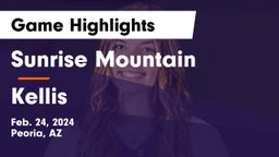 Sunrise Mountain  vs Kellis Game Highlights - Feb. 24, 2024