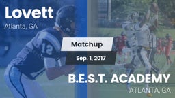 Matchup: Lovett  vs. B.E.S.T. ACADEMY  2017