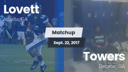 Matchup: Lovett  vs. Towers  2017