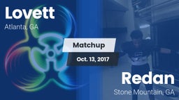 Matchup: Lovett  vs. Redan  2017