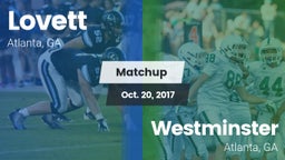 Matchup: Lovett  vs. Westminster  2017
