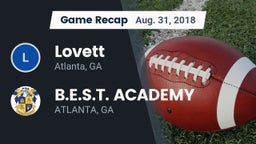 Recap: Lovett  vs. B.E.S.T. ACADEMY  2018