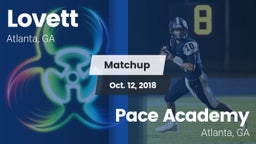 Matchup: Lovett  vs. Pace Academy  2018