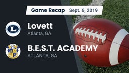 Recap: Lovett  vs. B.E.S.T. ACADEMY  2019