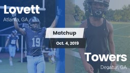 Matchup: Lovett  vs. Towers  2019