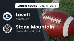 Recap: Lovett  vs. Stone Mountain   2019