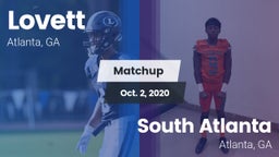 Matchup: Lovett  vs. South Atlanta  2020