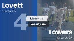 Matchup: Lovett  vs. Towers  2020