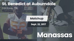 Matchup: St. Benedict at Aubu vs. Manassas  2017