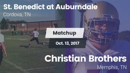 Matchup: St. Benedict at Aubu vs. Christian Brothers  2017