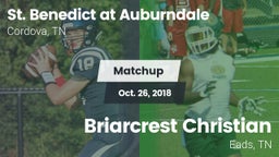 Matchup: St. Benedict at Aubu vs. Briarcrest Christian  2018