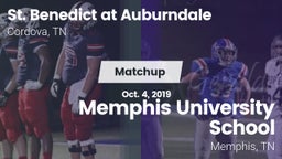 Matchup: St. Benedict at Aubu vs. Memphis University School 2019