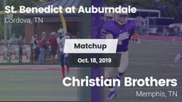 Matchup: St. Benedict at Aubu vs. Christian Brothers  2019