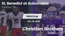 Matchup: St. Benedict at Aubu vs. Christian Brothers  2020