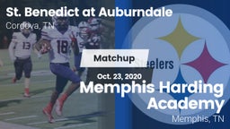 Matchup: St. Benedict at Aubu vs. Memphis Harding Academy 2020