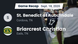Recap: St. Benedict at Auburndale   vs. Briarcrest Christian  2020