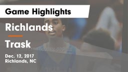 Richlands  vs Trask  Game Highlights - Dec. 12, 2017