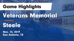 Veterans Memorial vs Steele Game Highlights - Nov. 14, 2019