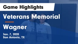 Veterans Memorial vs Wagner  Game Highlights - Jan. 7, 2020