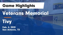Veterans Memorial vs Tivy  Game Highlights - Feb. 4, 2020