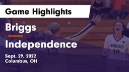 Briggs  vs Independence Game Highlights - Sept. 29, 2022