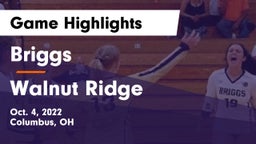 Briggs  vs Walnut Ridge  Game Highlights - Oct. 4, 2022