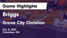 Briggs  vs Grove City Christian  Game Highlights - Oct. 8, 2022