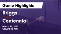 Briggs  vs Centennial  Game Highlights - March 24, 2023