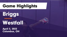Briggs  vs Westfall  Game Highlights - April 3, 2023