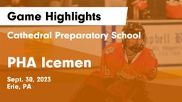 Cathedral Preparatory School vs PHA Icemen Game Highlights - Sept. 30, 2023