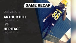 Recap: Arthur Hill  vs. Heritage  2016
