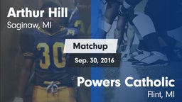 Matchup: Hill  vs. Powers Catholic  2016
