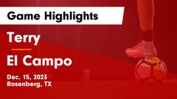 Terry  vs El Campo  Game Highlights - Dec. 15, 2023