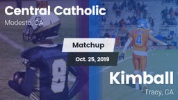 Matchup: Central Catholic vs. Kimball  2019