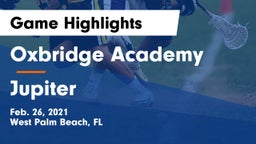 Oxbridge Academy vs Jupiter  Game Highlights - Feb. 26, 2021