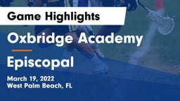Oxbridge Academy vs Episcopal  Game Highlights - March 19, 2022