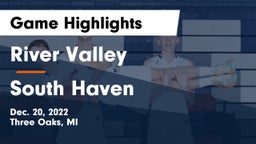 River Valley  vs South Haven  Game Highlights - Dec. 20, 2022