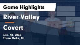 River Valley  vs Covert Game Highlights - Jan. 30, 2023