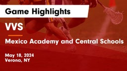 VVS  vs Mexico Academy and Central Schools Game Highlights - May 18, 2024