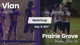 Matchup: Vian  vs. Prairie Grove  2017
