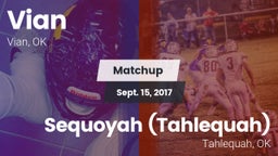 Matchup: Vian  vs. Sequoyah (Tahlequah)  2017