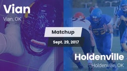 Matchup: Vian  vs. Holdenville  2017