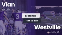 Matchup: Vian  vs. Westville  2018