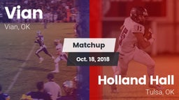 Matchup: Vian  vs. Holland Hall  2018