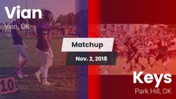 Matchup: Vian  vs. Keys  2018