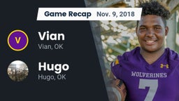 Recap: Vian  vs. Hugo  2018