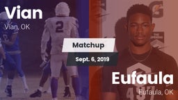 Matchup: Vian  vs. Eufaula  2019
